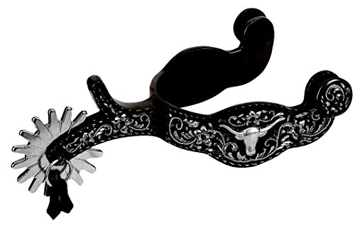 Spurs Weaver BS allemand Argent Longhorn 16PT en compétition équestre