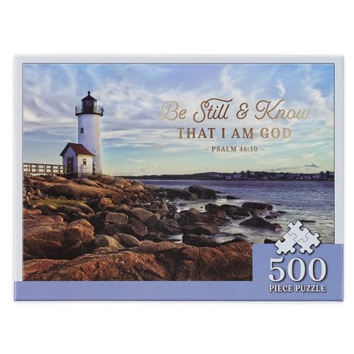Christian Art Gifts 500 Piece Inspirational Scripture Jigsaw Puzzle for