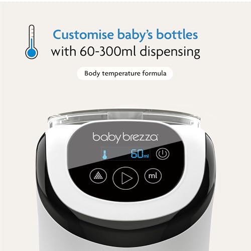 Miniatura 3 de Baby Brezza Formula Pro Mini Fabricante De Fórmulas Para Bebés Máquina Mezcladora De Fórmula Para Bebés Pequeña Se Adapta A Espacios Pequeños Y Es Portátil Para Viajes Los Fabricantes De Biberones