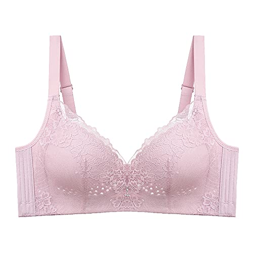 Soutien-gorge en dentelle délicate et transparente, lingerie fine non rembourrée taille 80C