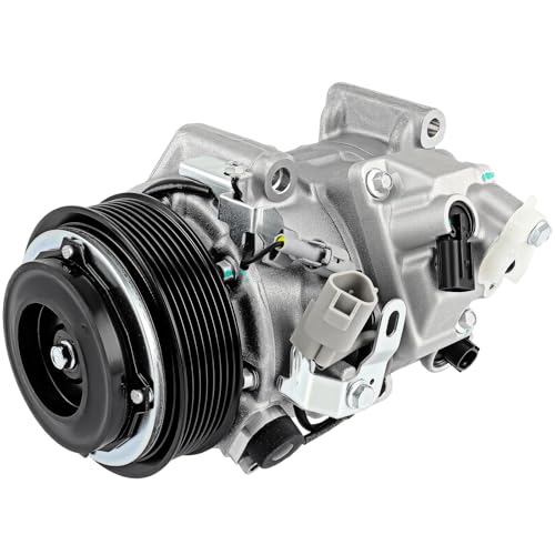 Image of SCITOO 2012-2017 AC Compressor for Toyota Camry 3.5L A /C Compressor for Avalon 2013-2018, for Sienna 2014-2016, for Lexus ES350 2012-2018, for RX350 2010-2015 Fast Cooling Air Conditioner Compressor | Fast Cooling, Ultra Low Noise (≤72 dB) Air Conditioner Compressor for Summer, With Clutch, 58199 57199 977012C600