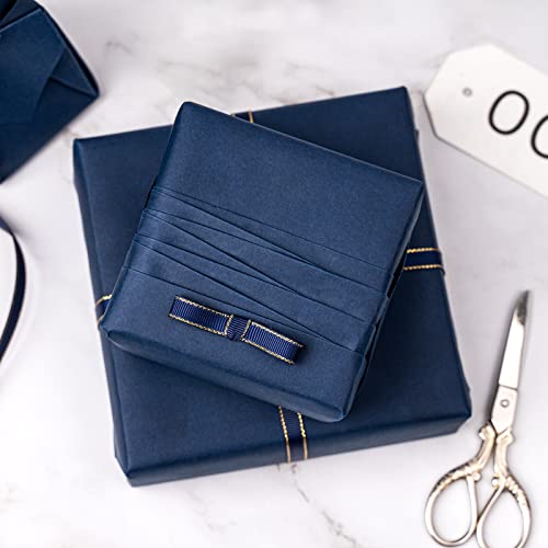 Ruspepa Kraft Paper Roll - 30 Inches X 32.8 Feet - Recyclable Paper Perfect For Wrapping, Craft, Packing, Floor Covering, Dunnage, Parcel, Table Runner, Navy Blue #TOP6