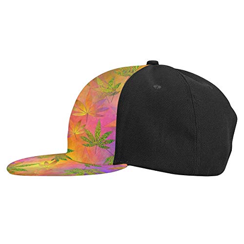 trippy flat bill hats