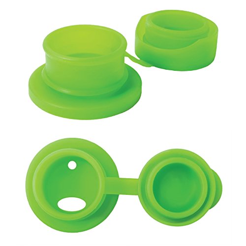 Pura Insulated Stainless Steel 22Oz Sport Water Bottle | Bpa Free & Plastic Free Silicone Sleeve & Spill Proof Lid For Kids & Adults - Green #TOP1