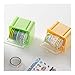 Produktbild Nologo MZHE Farbe Washi Tape Storage Box DIY Muss Kunststoff Klebstreifenzufuhr Office Desktop Bandhalter School Supplies haben Machen Sie mehr Einsatz von Installations