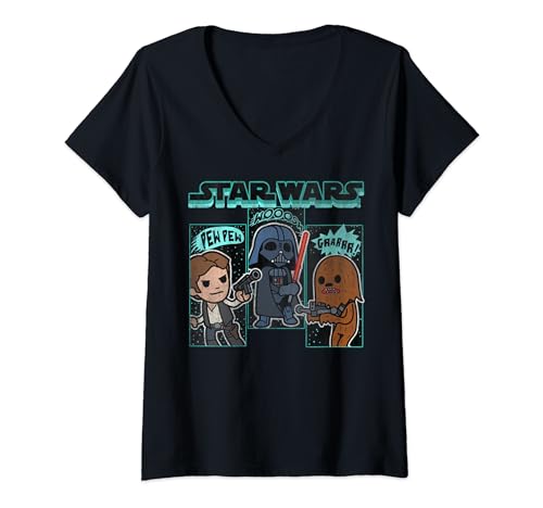 Star Wars Sound Effects V-Neck T-Shirt