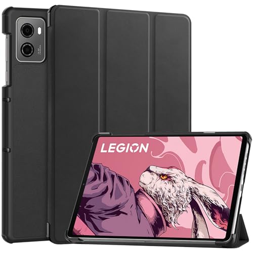 DWaybox Tablet Case for Lenovo Legion Y700 2023/Y700 Gen 2 8.8 inch, Folio Slim Smart Cover Lightweight Hard Shell Protective Case with Multi-Angle Stand -Black