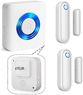 YisTech Caregiver Pager Door Alarms for Dementia Patients/Kids Safety/Home Security,Door Sensor Alarm for Elderly/Business/Home/Store/Mailbox