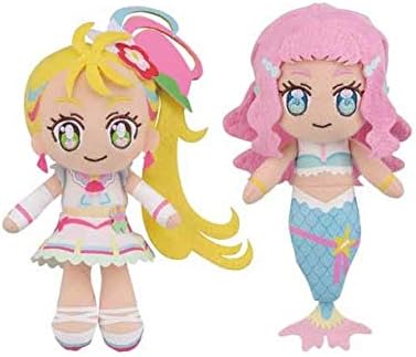 Amazon トロピカル ジュ プリキュア ぬいぐるみ1 2種セット マーメイドローラ キュアサマー ぬいぐるみ おもちゃ