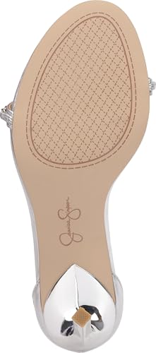 Image of Jessica Simpson Women's Qiven T-Strap High Heel Sandal with Chain Detail
