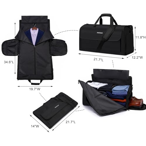 Enzosum 1351BK Garment Bags For Travel Large Suit Bag thumb #1