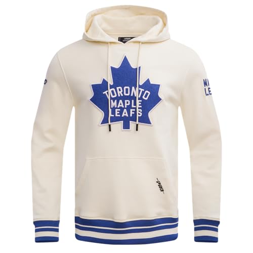 Image of Pro Standard Men's NHL Retro Classics Brushed Back French Terry Pull Over Hoodie