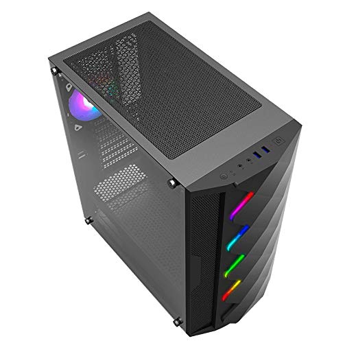 Gabinete Gamer Diamond 3601 Argb Vidro Gamemax