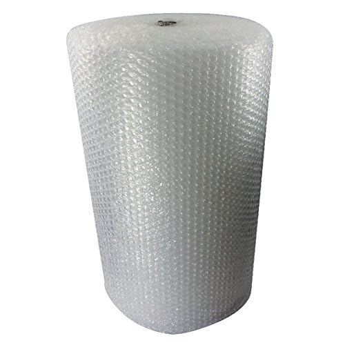 1m x 50m Luftpolsterfolie Rolle - Transparente Schutzverpackung für empfindliche Gegenstände