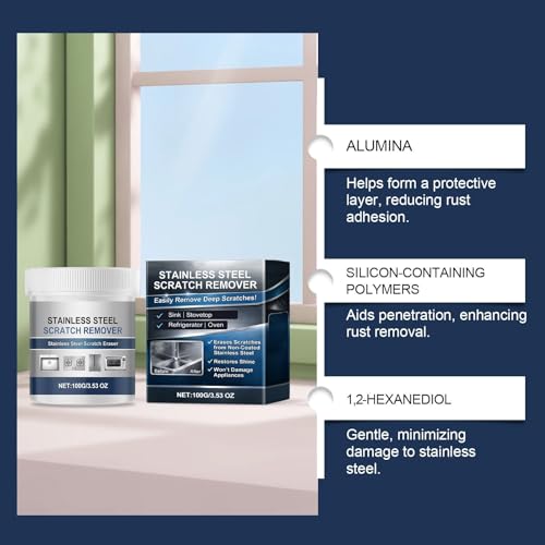 Kit Removedor de Rayones para Acero Inoxidable 2PC miniatura 4