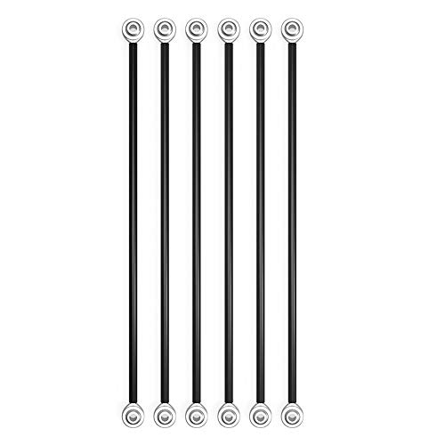 OTNE Parallel Arm Manipulator Fisheye Carbon Rods for Kossel Delta 3D Printer 18 cm Rod M3 Screw Set of 6 OTNE Parallel Arm Manipulator Fisheye Carbon Rods for Kossel Delta 3D Printer 18 cm Rod M3 Screw Set of 6