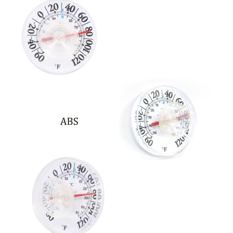Outdoor Thermometer Temperature Measuring Sticker Wall Mounted Gauge