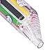 5Pcs Multicolor Crayons Pens 8 in 1 Retractable Ballpoint Pens Art Supply Super Crayons Set for Office School Supplies Students Gift