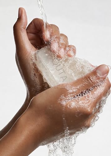 Image of Glycerin Melt and Pour Soap Base 1kg - Natural Transparent | 100% Vegetable Glycerin | SLS, SLES & Paraben Free | DIY Handmade Soap Making Raw Material for Home, Business & Gifts | QUTA