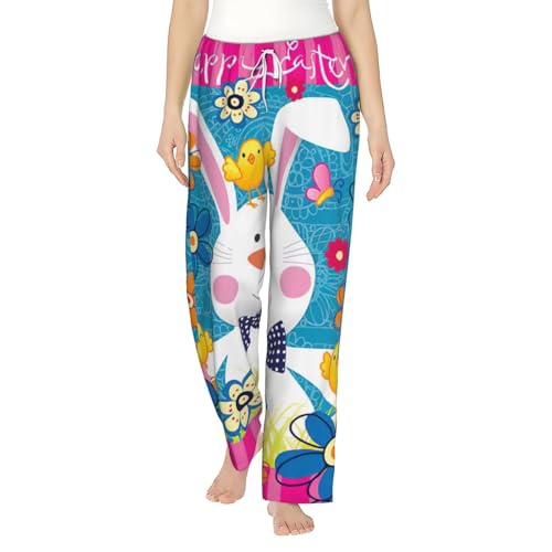 Pantalon de pyjama femme imprimé vacances de Pâques cadeau