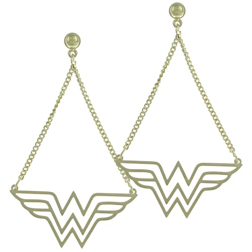 DC Comics Wonder Woman Dangle Earrings3