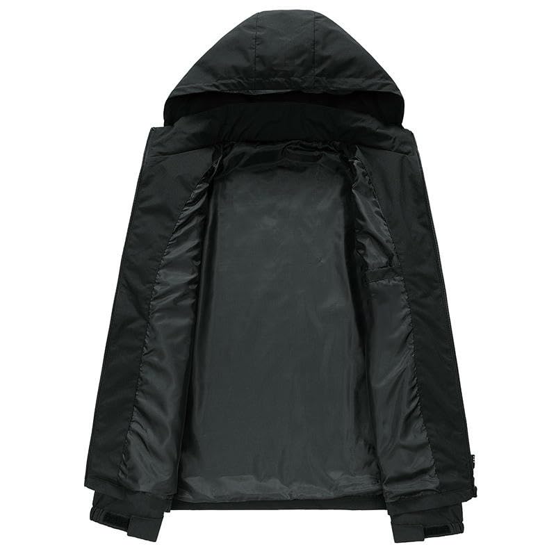 Veste coupe-vent homme à capuche décontractée pour le printemps