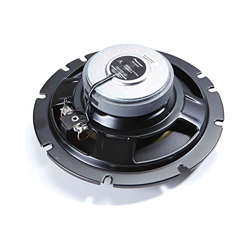 Pioneer Ts-A652F A Series 6-1/2" 3-Way, 320 W Max Power, Carbon/Mica-Reinforced Impp Cone, 11Mm Tweeter And 1-5/8" Cone Midrange - Coaxial Speakers (Pair),Gray #TOP2