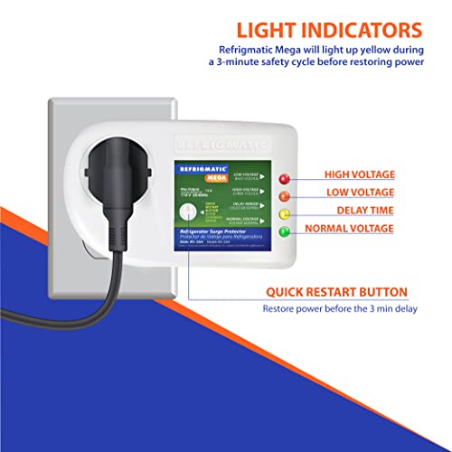 Refrigmatic WS-3264 Mega Electronic Voltage & Surge Protector thumb #2