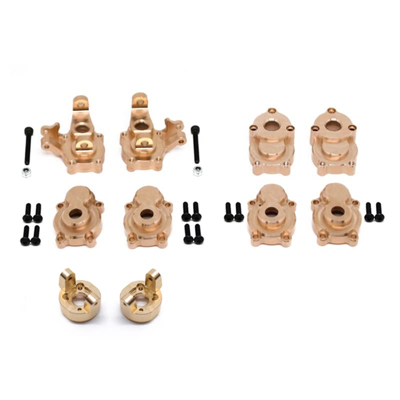 Laiton Avant Arrière Portail Essieu Augmente Adhérence Yikong RC 10pcs