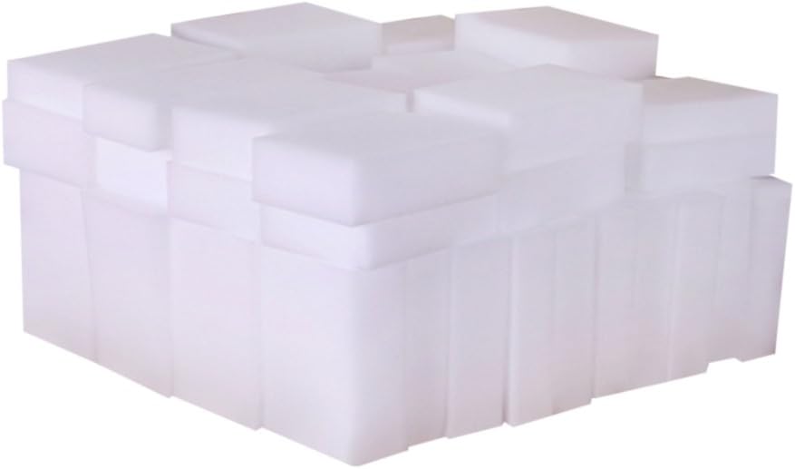 Magic Eraser Sponge - 20 Pieces Multi-function Magic Melamine Sponge Eraser Cleaner Cleaning Sponges Kitchen Bathroom 10 x 6 x 2cm - White Eraser Sponge - Magic Kitchen Cleaner