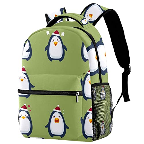 Sac à dos de voyage vert pingouin pour soulager votre dos au quotidien