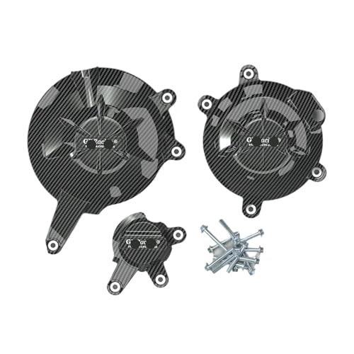 Cubierta de estátor para Versys 650 2006-2023 protector de motor negro 5