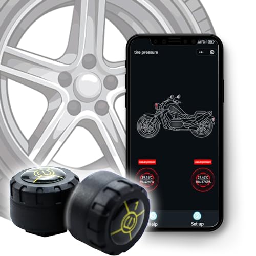 DoHome TPMS for Motorcycle with 2 Sensors