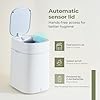 Lifelong Automatic Motion-Sensor Dustbin with Slow Descent & One-Touch ...