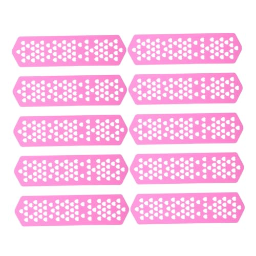 10 Piezas Aguja Permanente Cabellos Ondulados Varillas Permanentes Barra Permanente Pasadores De Pelo Para Mujer Rulos Para El Cabello Rizadores De Cabello Horquilla Women Abs Rosa NULYLU