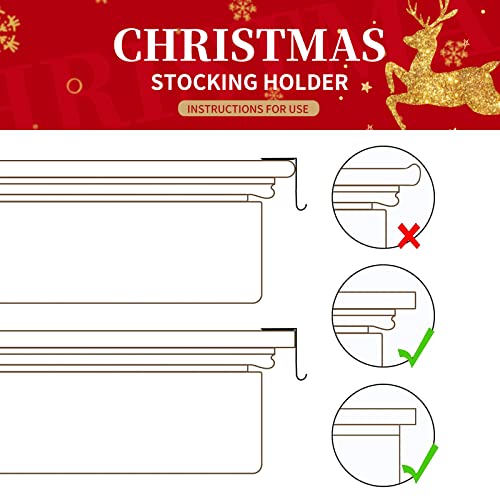 Runmeihe Confezione da 4 Supporti per Calze di