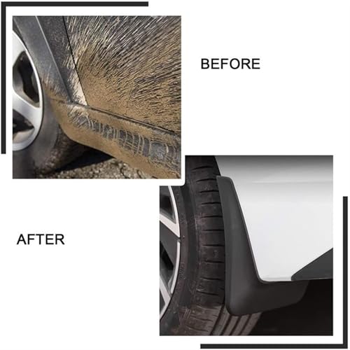 Guardabarros protectores contra salpicaduras para MG ZS EV EX ZST 3