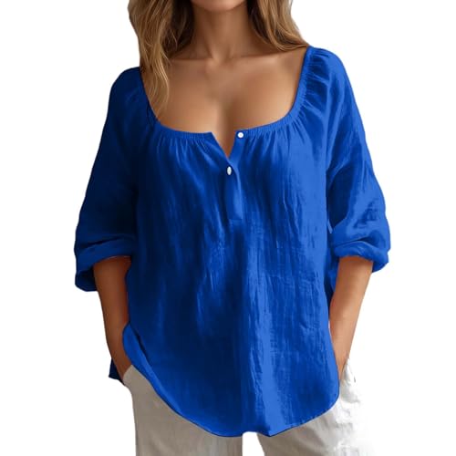 T-shirt col rond manches longues femme vêtement mode basique élégant automne coton