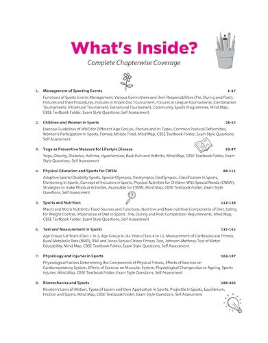 Image of Arihant All in One Physical Education 12 for CBSE Exam 2026-27 | NCERT Based Complete Theory, Practice Exercises, CBQs, A-R, Sample Papers & Mind Maps | Revised Edition as per Syllabus