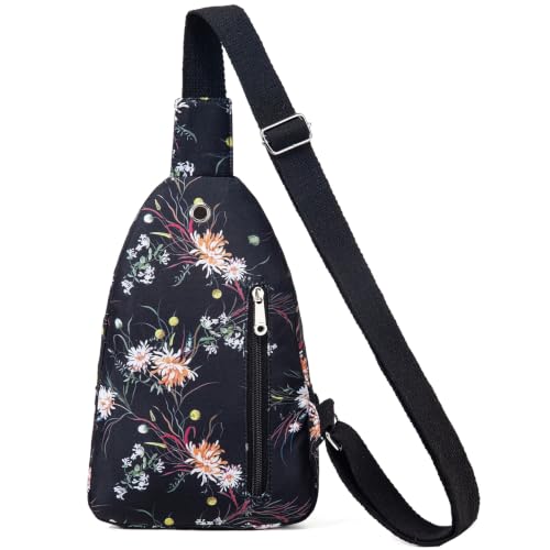 Image of Banelu Small Sling Backpack Crossbody Bags for Women Men, Sling Bag Cross Body Bag Fanny Packs Crossbody Purses