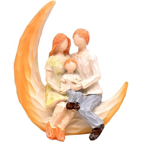 FCXVXCL Hand-Painted Family Figurines Cover
