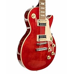 Les Paul Classic Translucent Cherry - Les Beatles, Paul McCartney, John Lennon, RIngo Starr, George Harrison