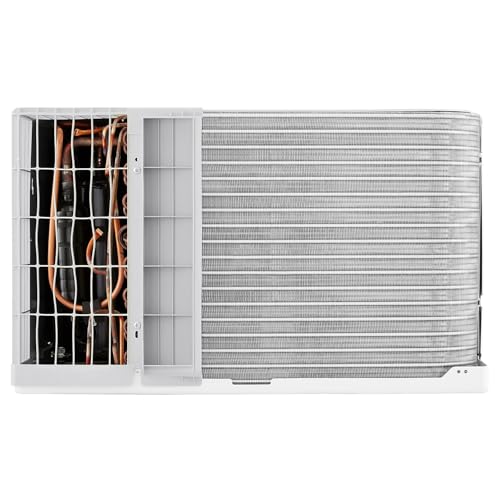 Image of LG 10,000BTU Through the Wall Air Conditioner with Supplemental Heat, 230V, AC Wall Unit for Rooms up to 450 Sq.Ft. (18' x 25' Room Size), Perfect for Bedroom, AC with Remote and Auto-Restart, White