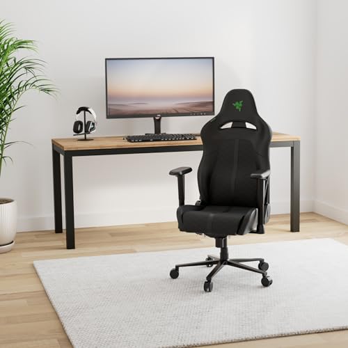 image for Razer Enki X Essential Gaming Chair: All-Day Comfort - Built-in Lumbar