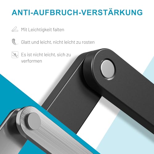 TECHCYC Faltschloss Fahrrad | 86cm | Sicherer Diebstahlschutz – Ansicht 3