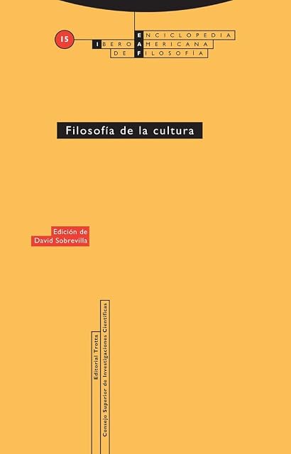 Portada de FILOSOFÍA DE LA CULTURA Vol. 15