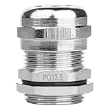 Zertifikate: CE, EAC, RoHS PG13.5 Kabelverschraubung 6.5-12mm IP68 Messing vernickelt Metall DGN 3114