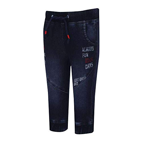 Image of Life by Shoppers Stop Boys 3 Pocket Graphic Print Joggers