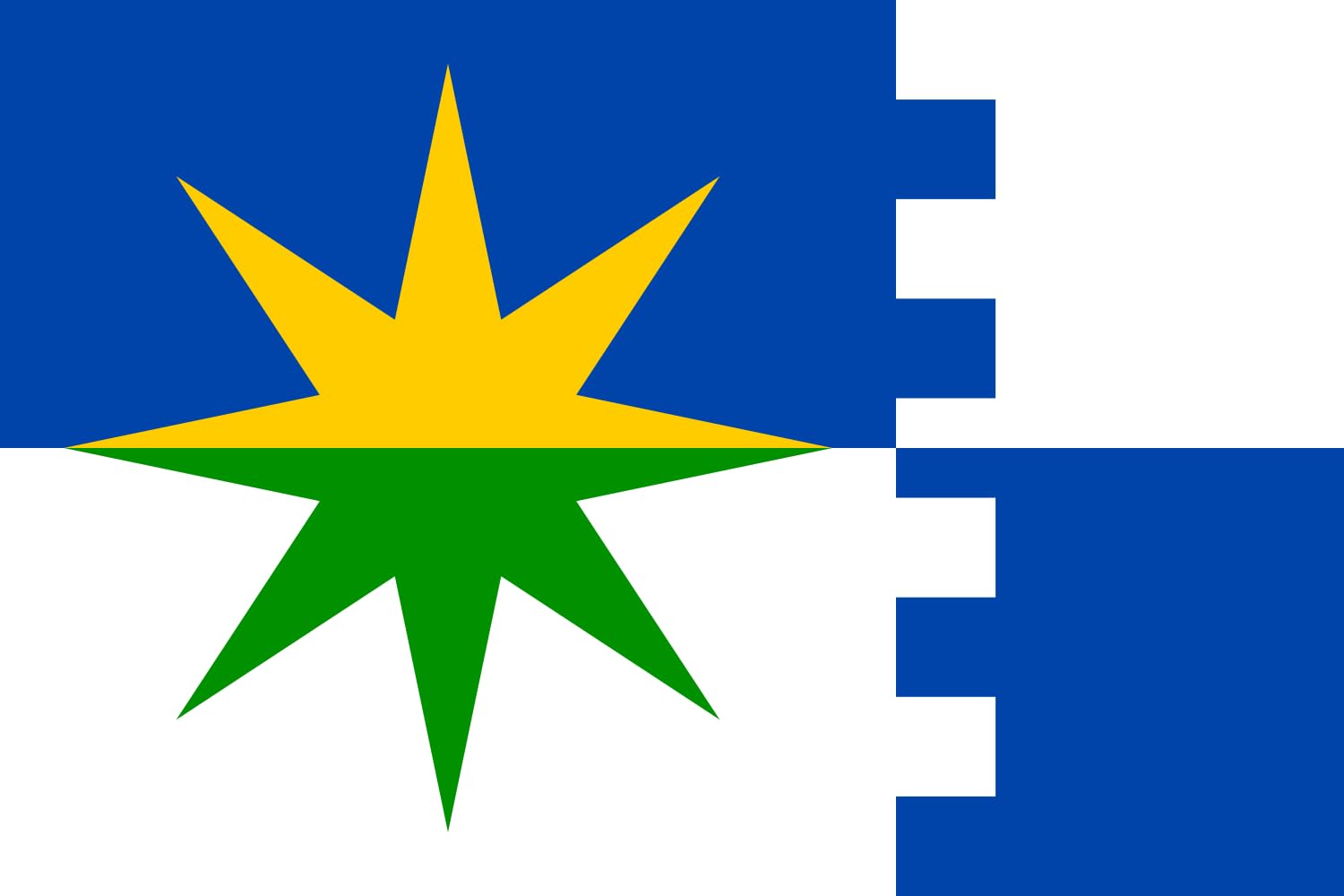 Drapeau Large Březina haut de gamme aux finitions soignées pour mât extérieur