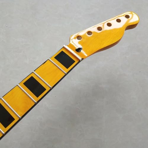 Manche de guitare electrique pour remplacer un manche use 22 frettes touche erable - 2